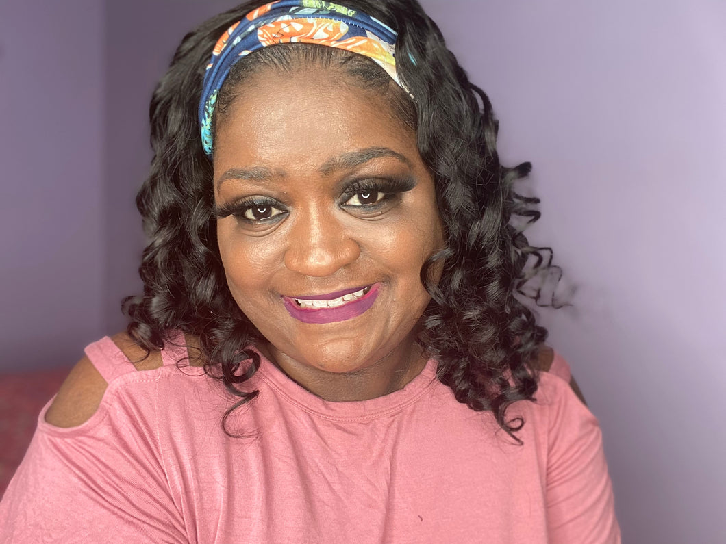 Loose Deep Wave Headband Wig